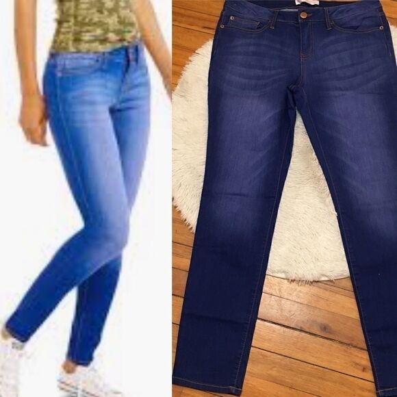 Electric blue skinny Jeans  - Picture 1 of 5